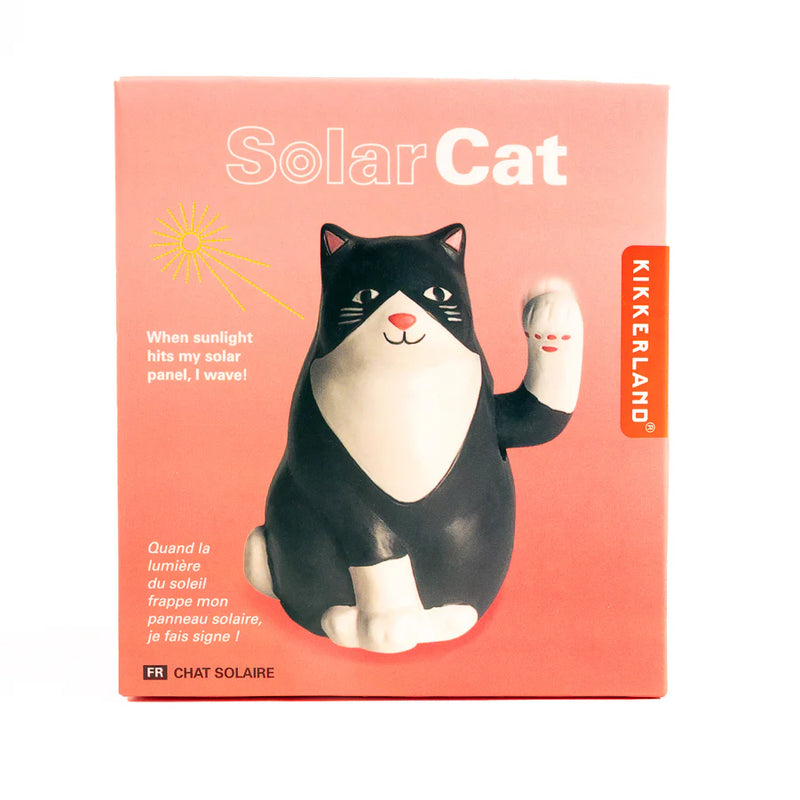 Waving Solar Cat