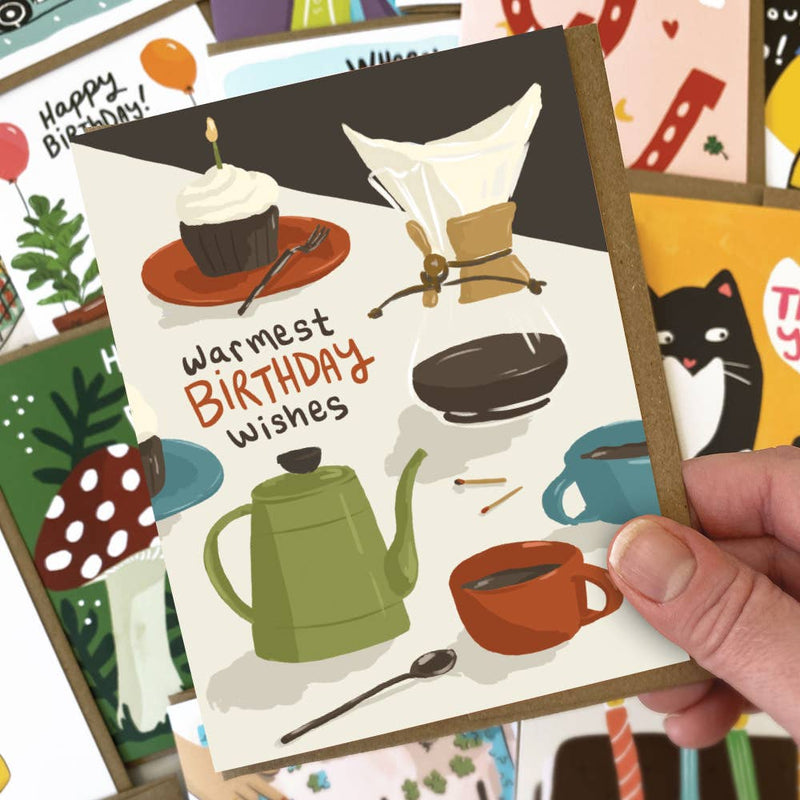 Coffee Birthday Card