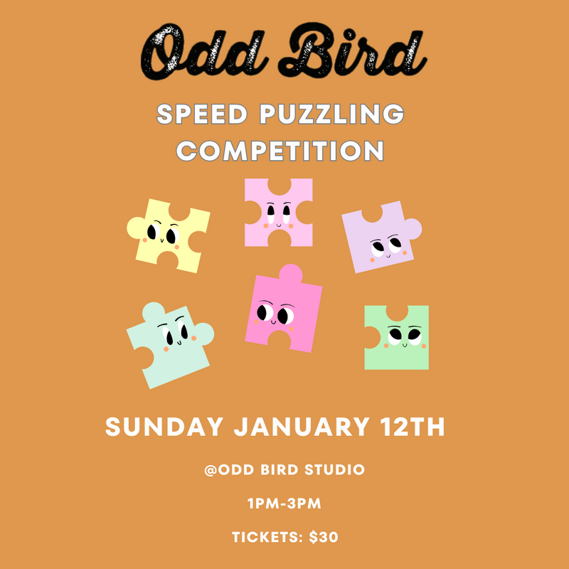 January 2025 Speed Puzzling Competition