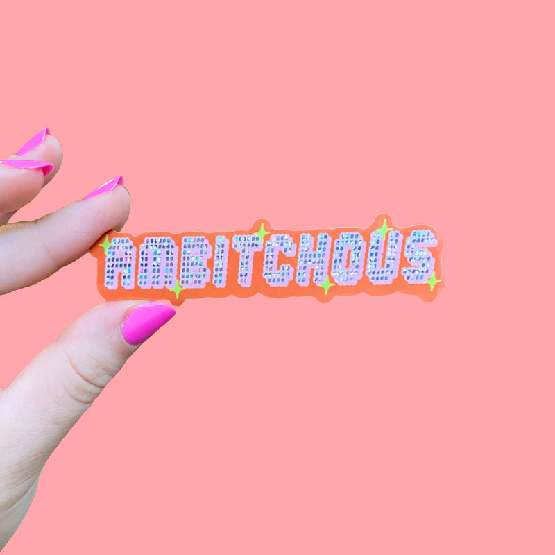 Ambitchous Glitter Sticker