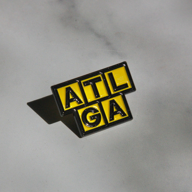ATL GA Waffle Style Enamel Pin