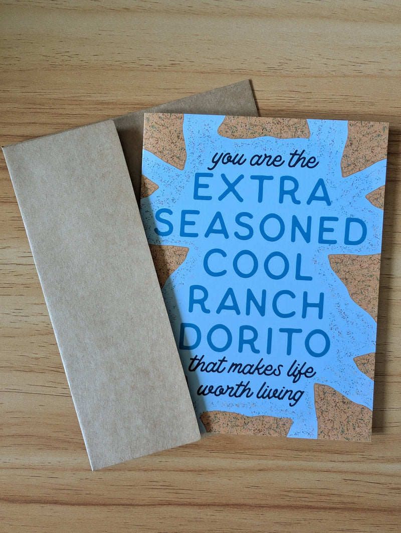 Extra Seasoned Cool Ranch Dorito Card