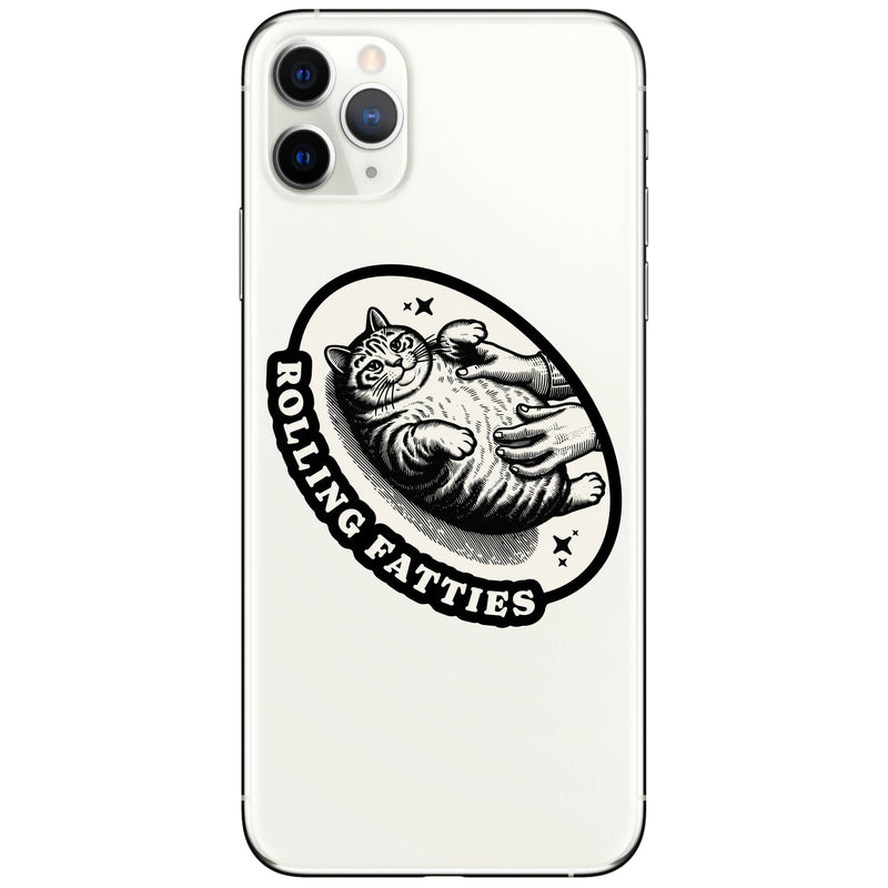 Rolling Fatties Fat Cat Sticker