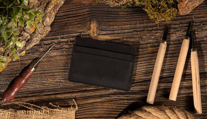 Leather Card Holder Wallet