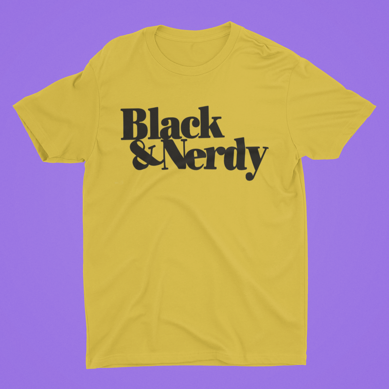 Black and Nerdy Tee