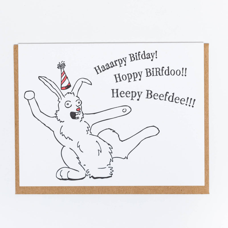 Heepy Birthday Greeting Card