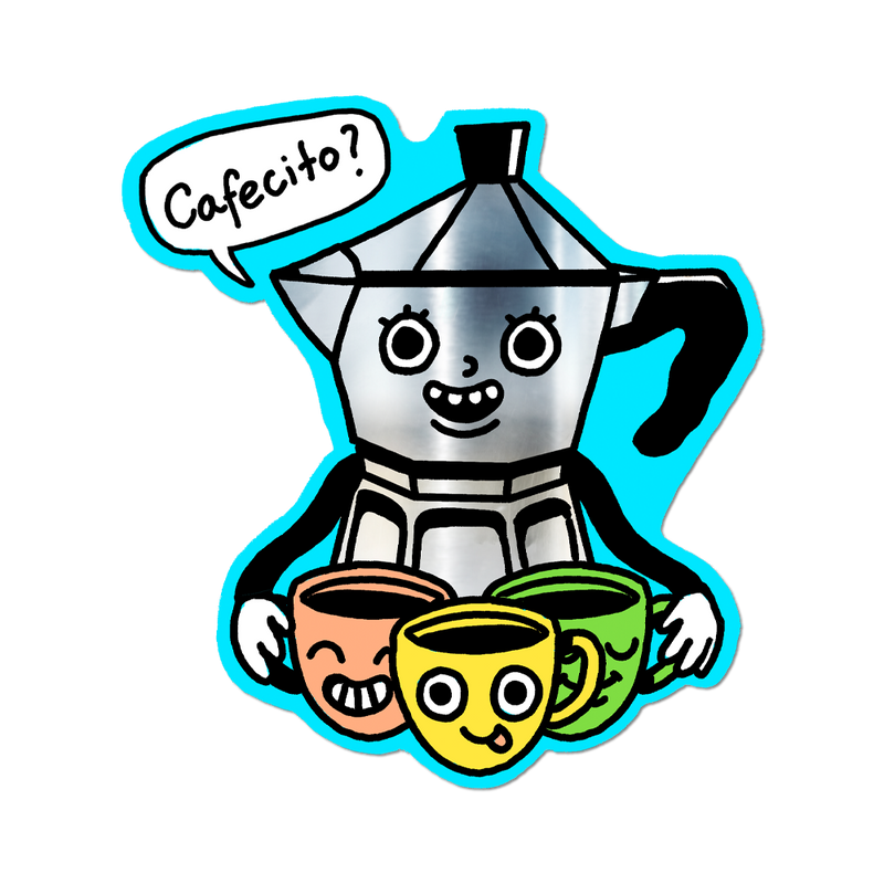 Cafecito Sticker