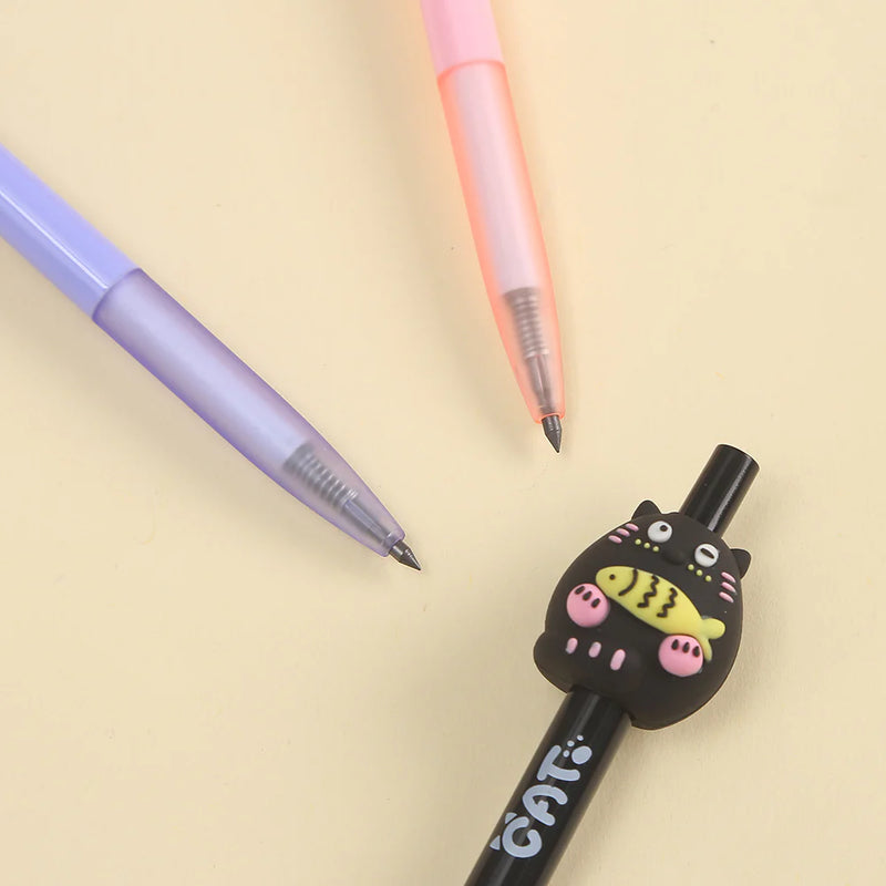 Cartoon Cat Retractable Gel Pen