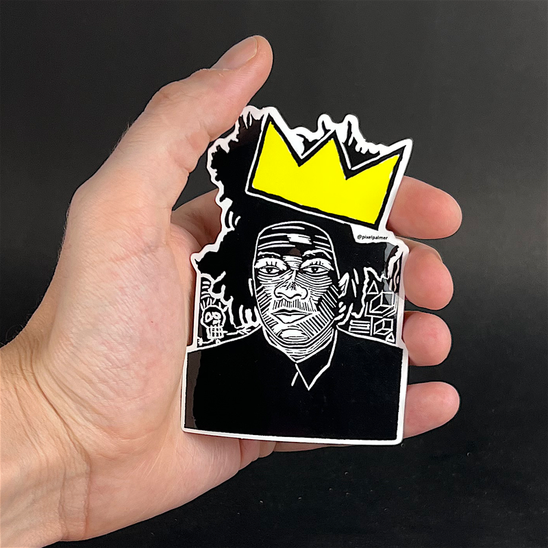 Basquiat Sticker