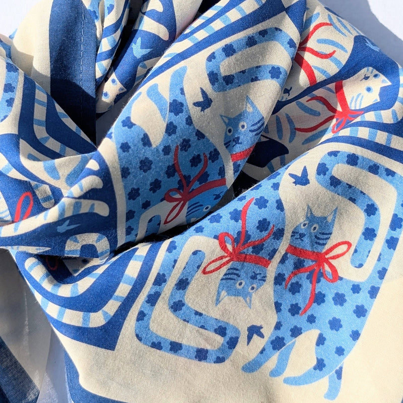 Cat Print Bandana