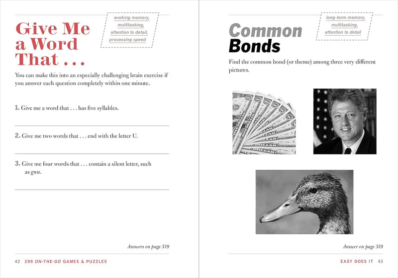 299 On-the-Go Games & Puzzles to Keep Your Brain Young