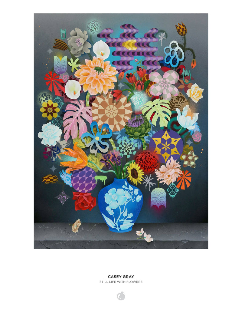 Casey Gray: Still Life with Flowers 1000 Piece Puzzle