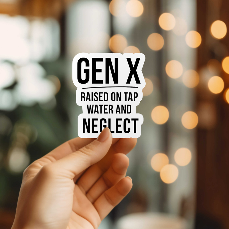 Gen X Sticker