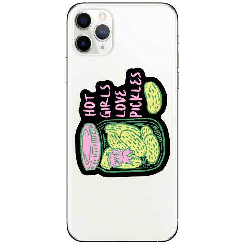 Hot Girls Love Pickles Sticker