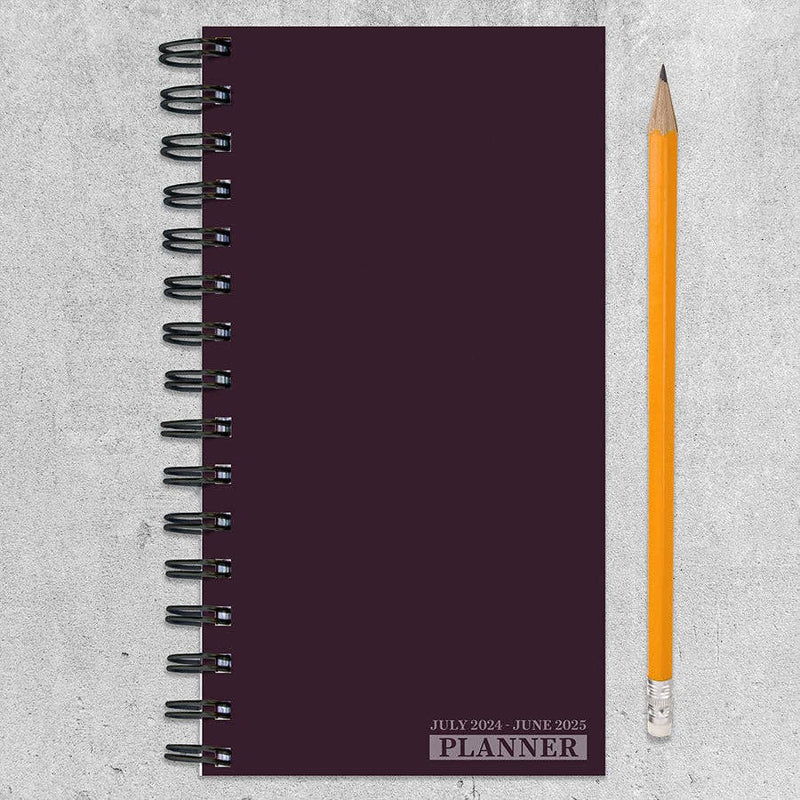 Dark As Night Small Weekly/Monthly Academic Planner (July &