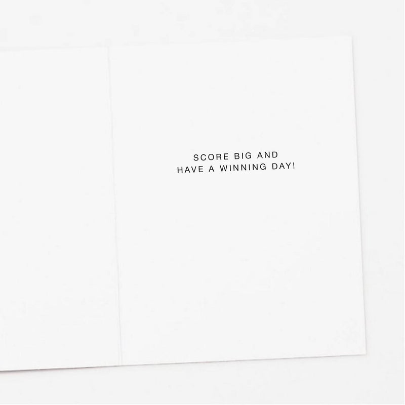 Sports, Hot Dogs, and Beer Birthday Card