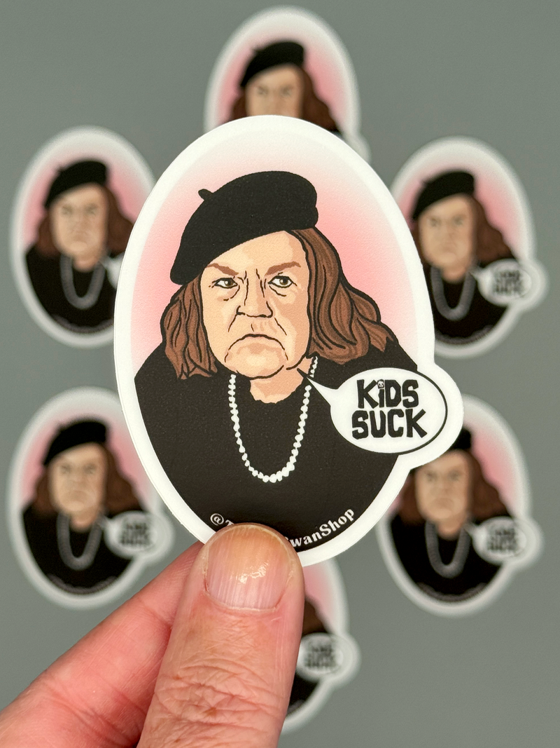 Kids Suck Goonies Sticker