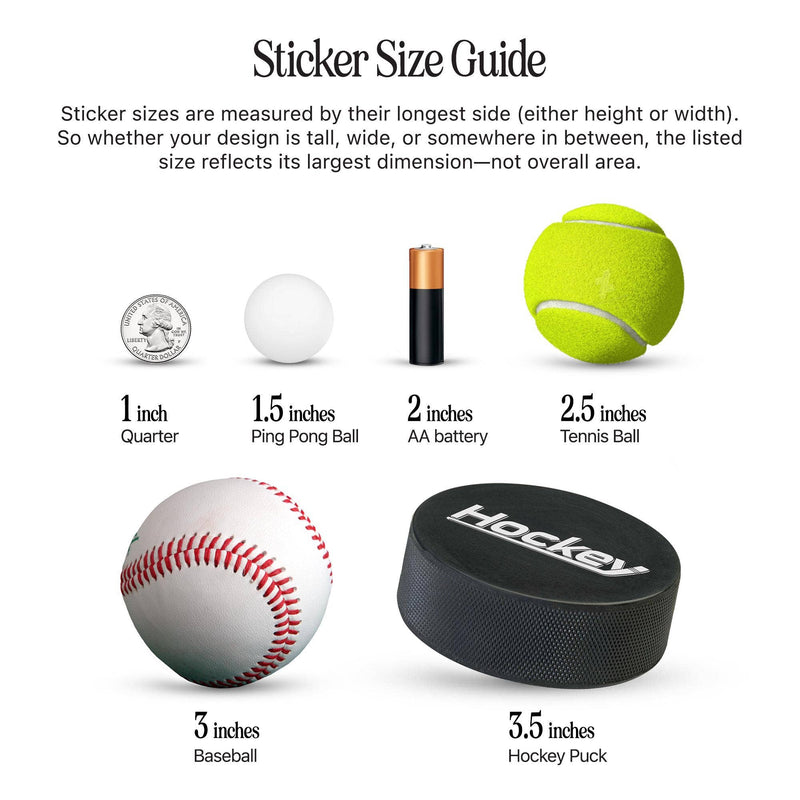 Chancla Matte Sticker