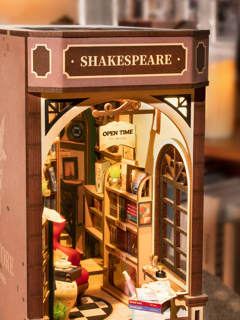 Shakespeare Bookstore DIY Book Nook Kit