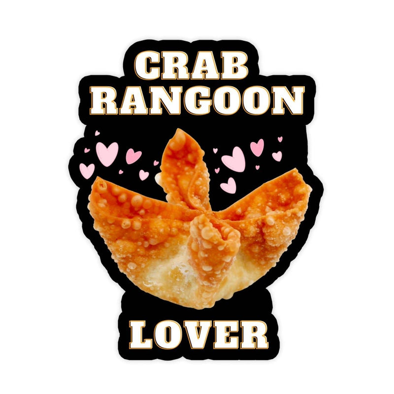 Crab Rangoon Lover Sticker