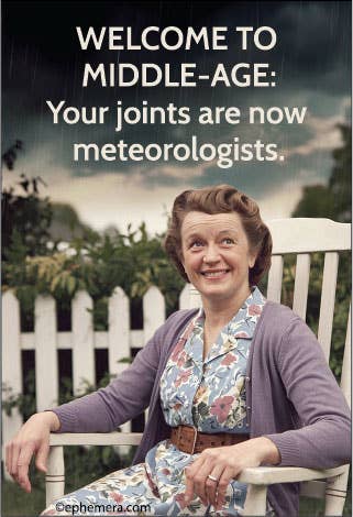 Your Joints Are Now Meteorologists Magnet