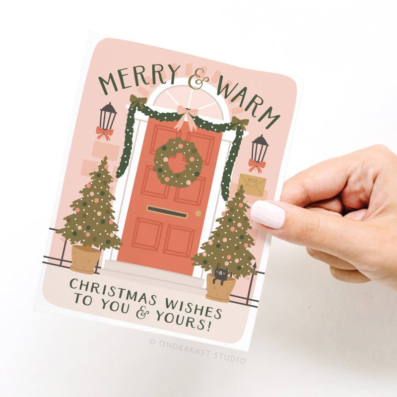 Merry & Warm Christmas Wishes Card