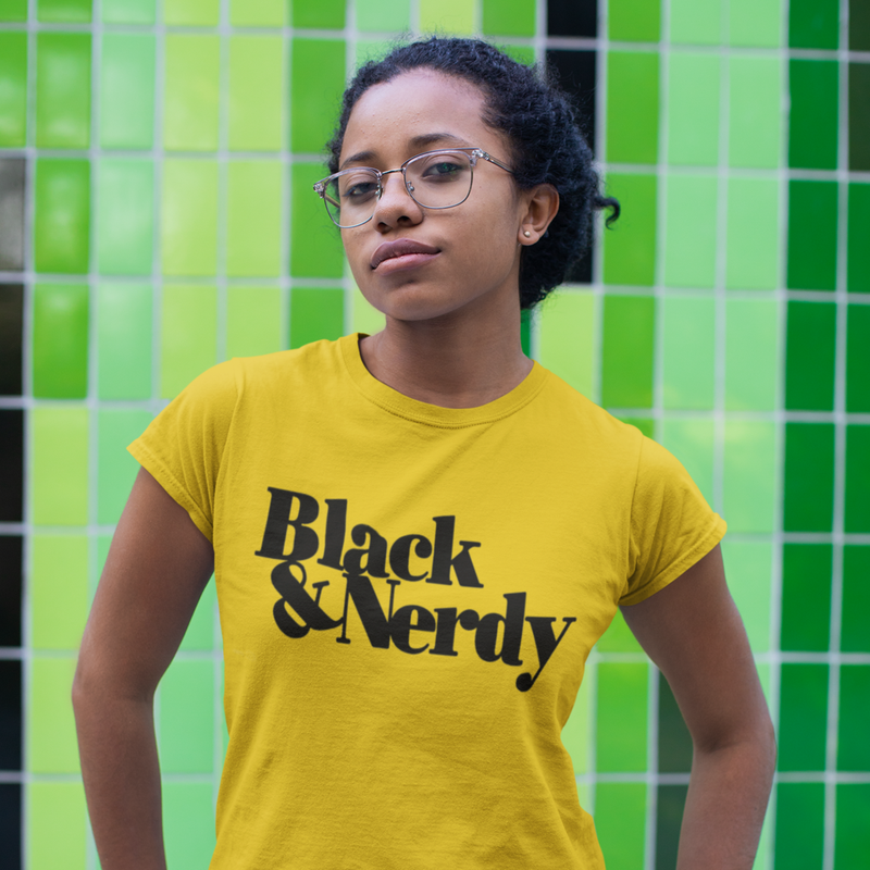 Black and Nerdy Tee