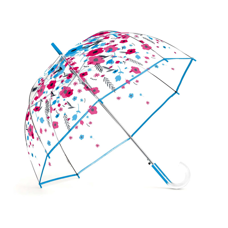 Auto Open Bubble Stick Umbrella - Print