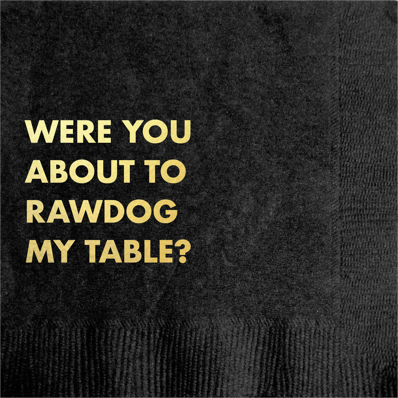 Rawdog Table Cocktail Napkin