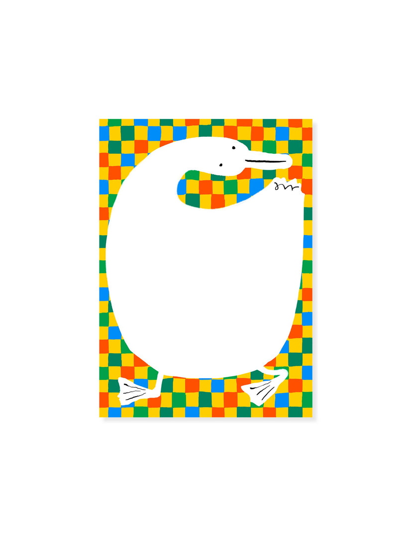 Duck Quilt Notepad