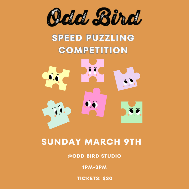 March 2025 Speed Puzzling Competition