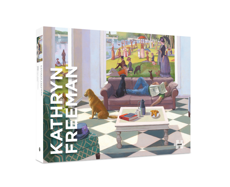Kathryn Freeman: The Sunday Paper 1000 Piece Puzzle