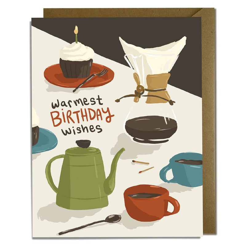 Coffee Birthday Card