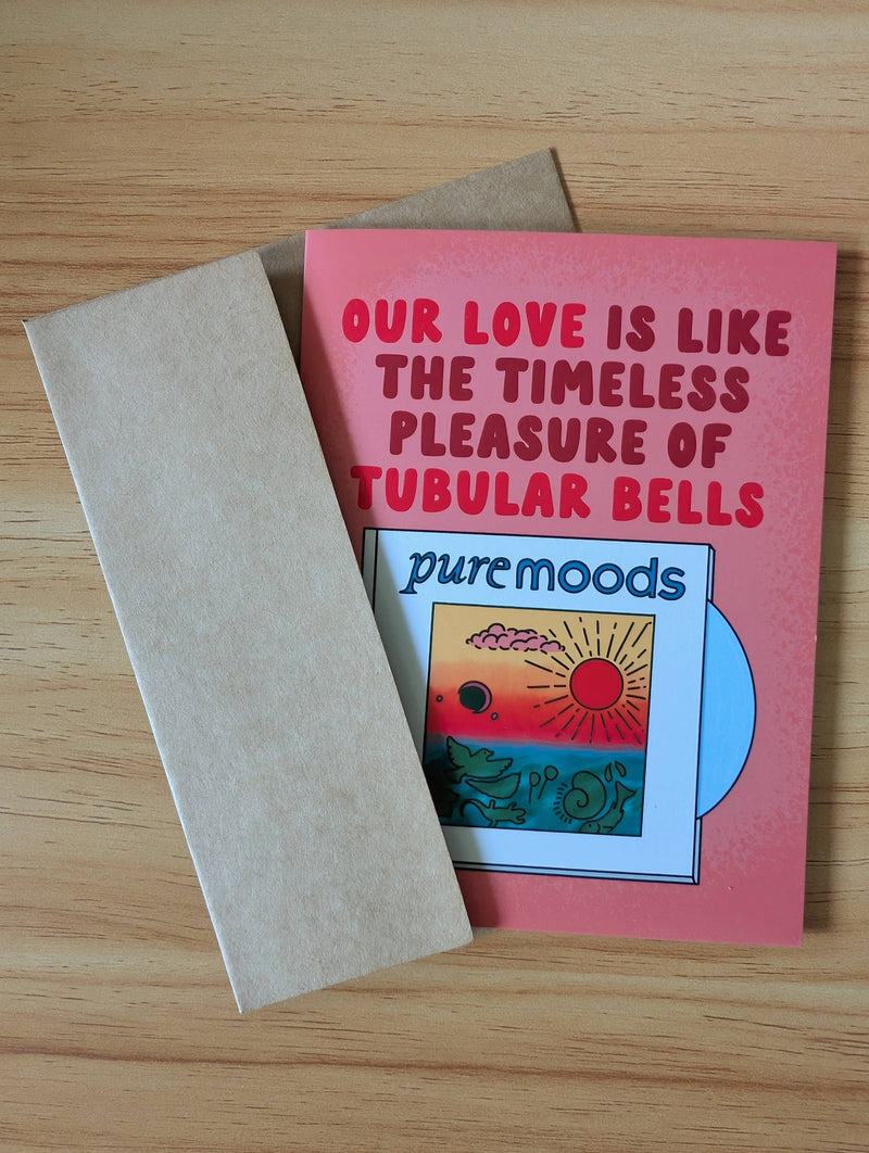 Tubular Bells Love Card