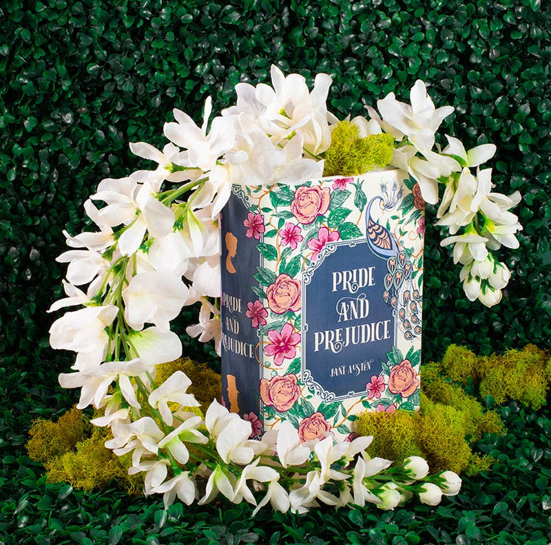 Pride and Prejudice Large Book Vase