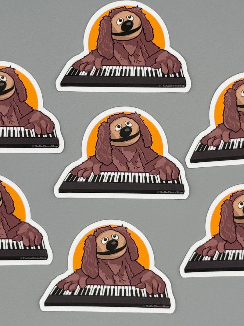 The Muppets Rowlf Sticker
