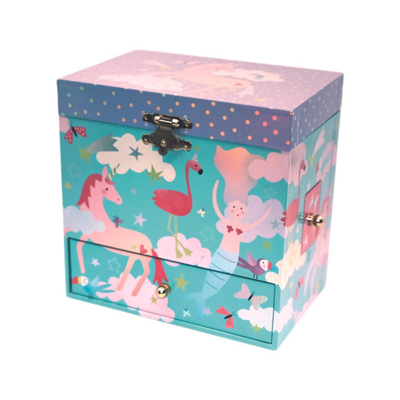 Fantasy 3-Drawer Musical Jewelry Box