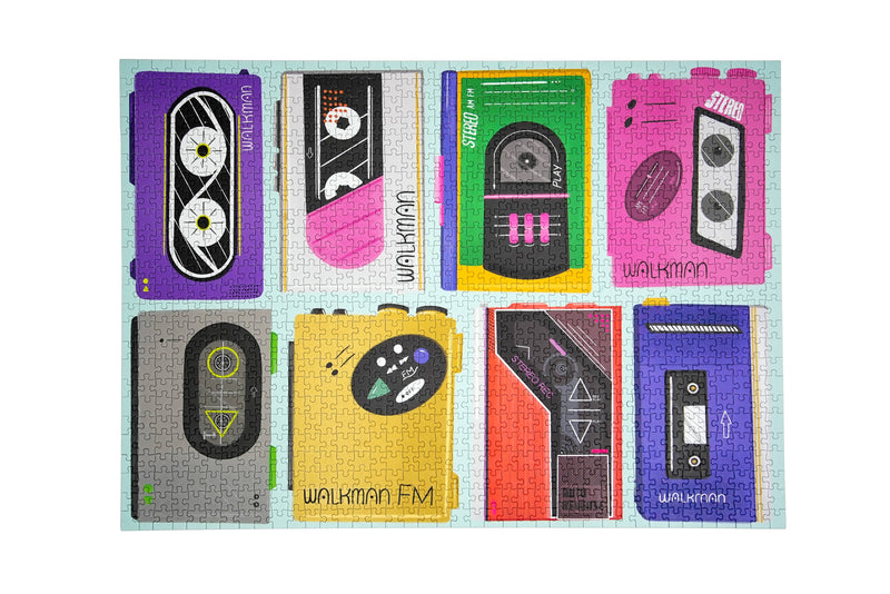 Beats - Vintage Walkmans 1000 Piece Puzzle