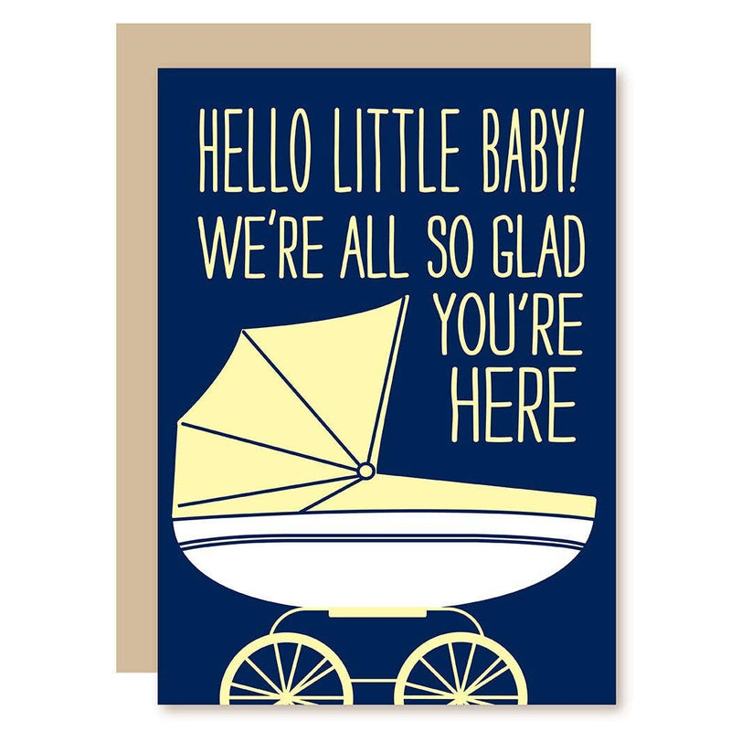 Just Yell Baby Card