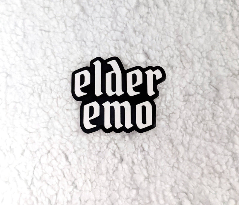 Elder Emo Vinyl Sticker