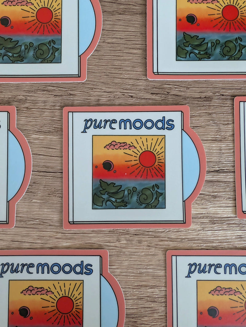 Pure Moods 90s Nostalgia Music CD Sticker