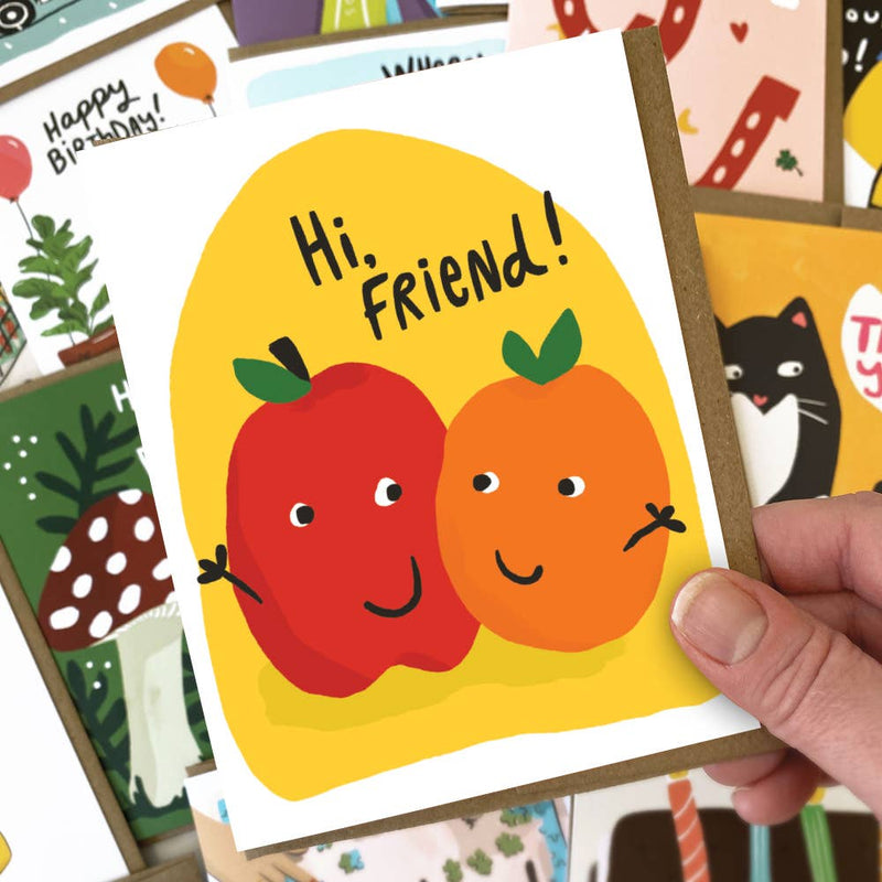 Hi Friend Fruit Card