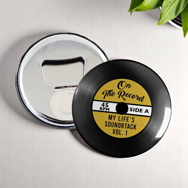 Tap and Play Scannable Record Magnet