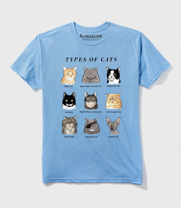 Types of Cats Tee