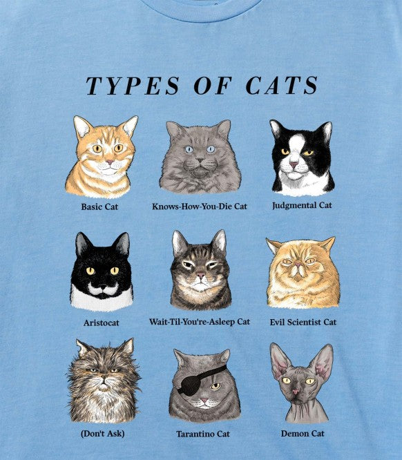 Types of Cats Tee