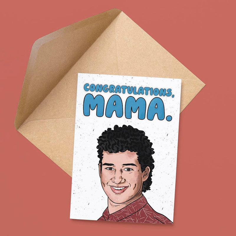 Congratulations, Mama Card