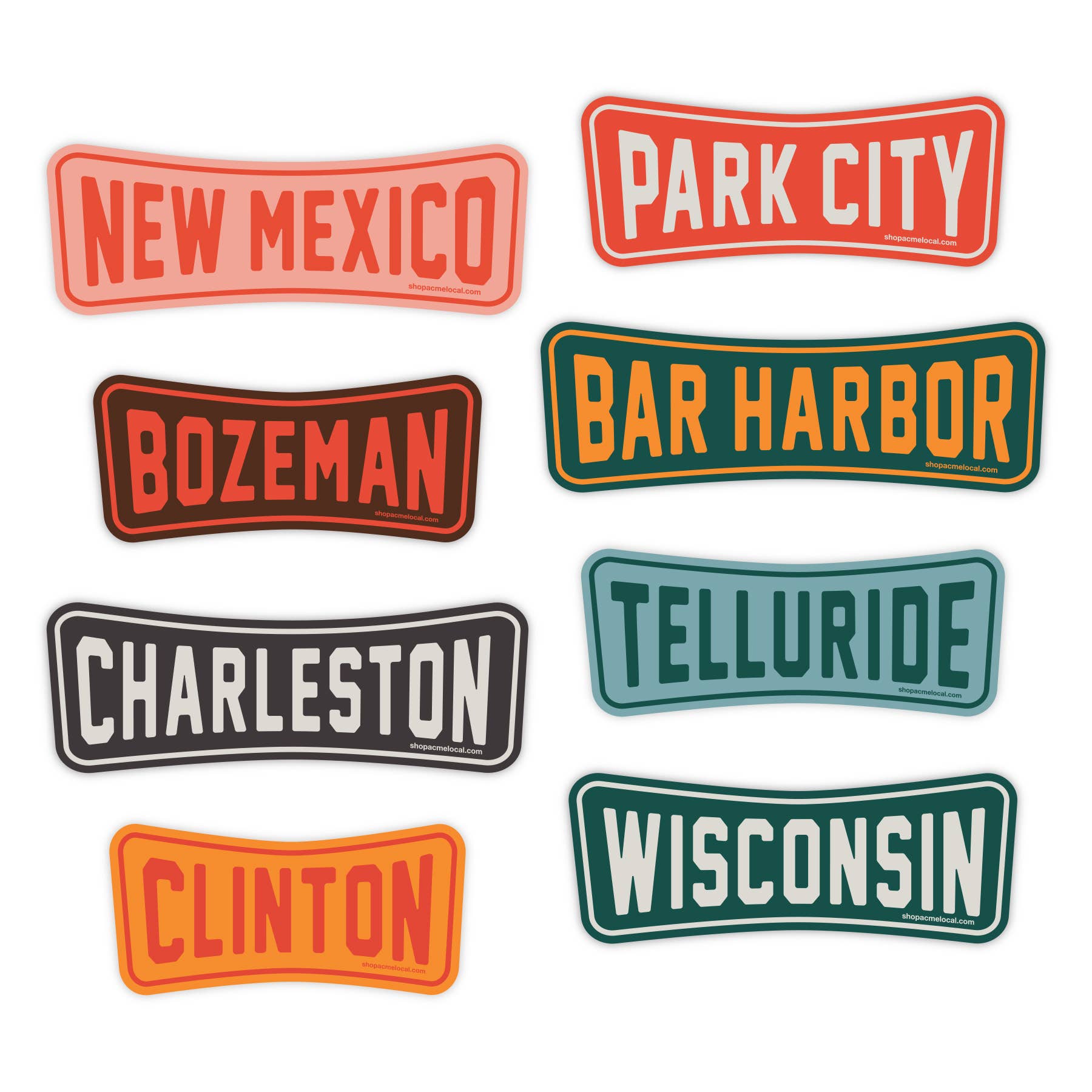 Roadside Retro Atlanta Sticker – Odd Bird Gifts