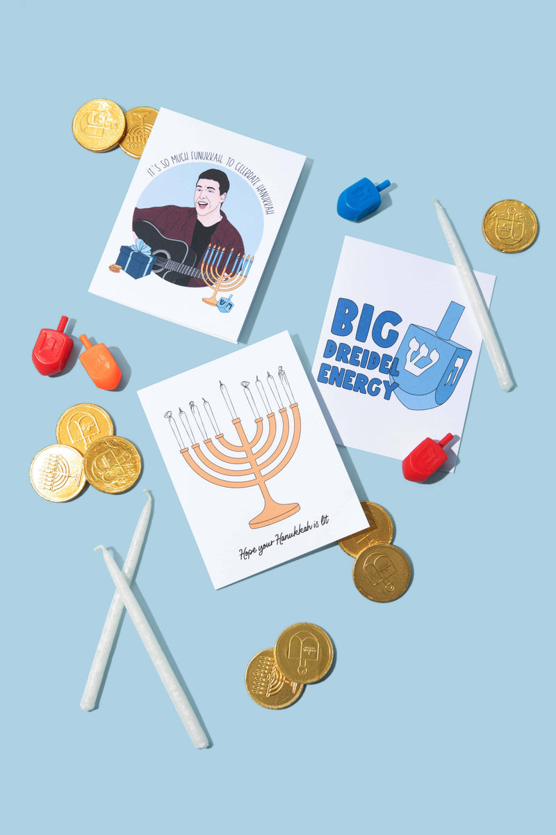 Hope Your Hanukkah is Lit Card