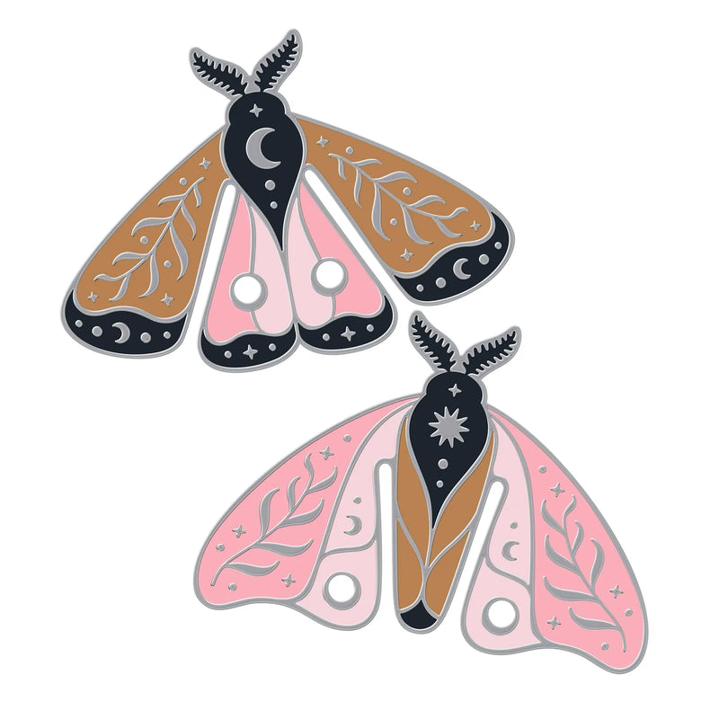 Moth Marks Bookmark Set