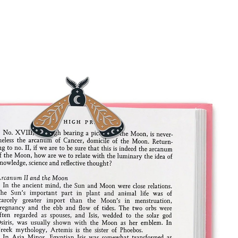 Moth Marks Bookmark Set